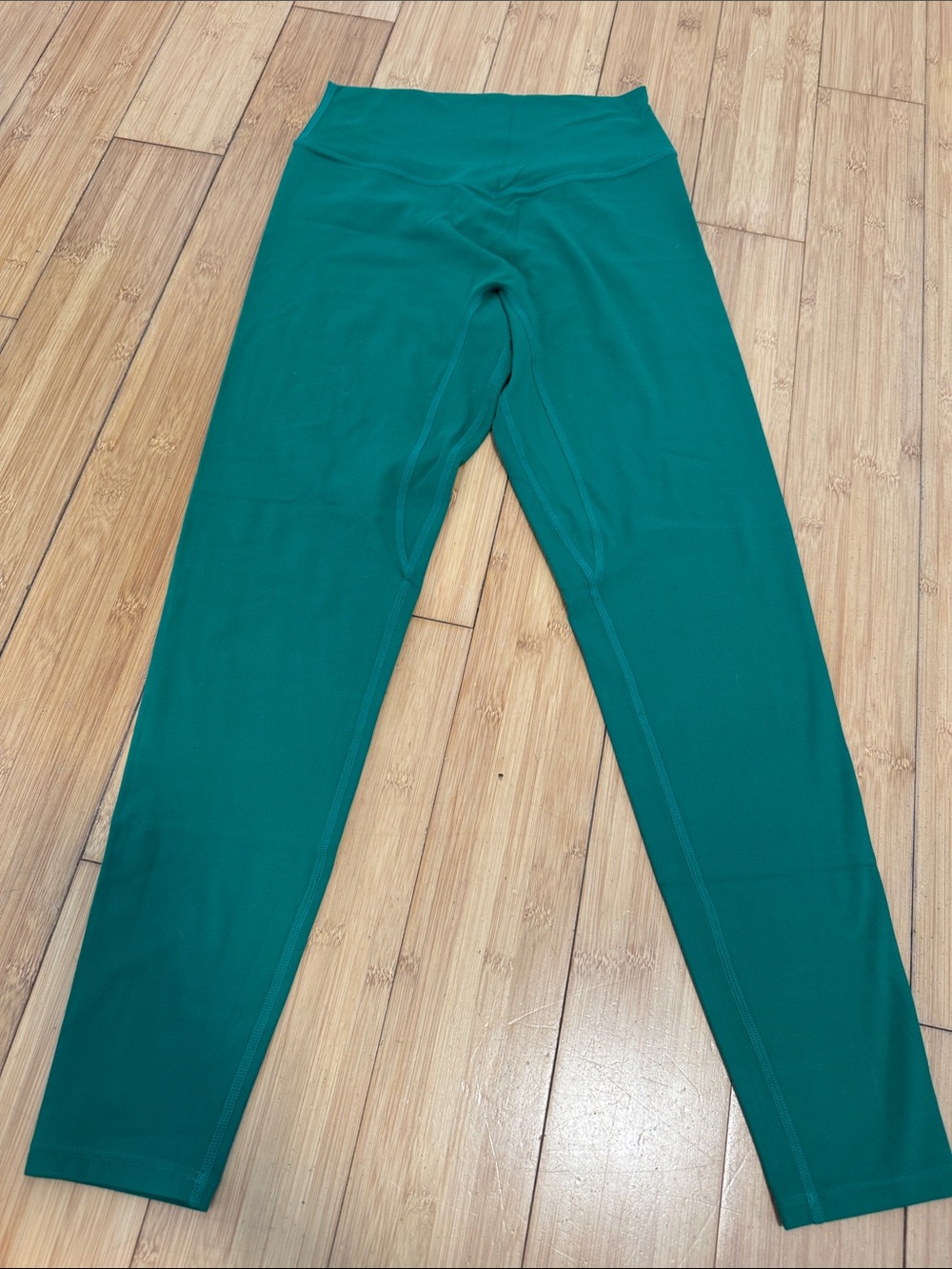 Women's High-Waist Teal Leggings